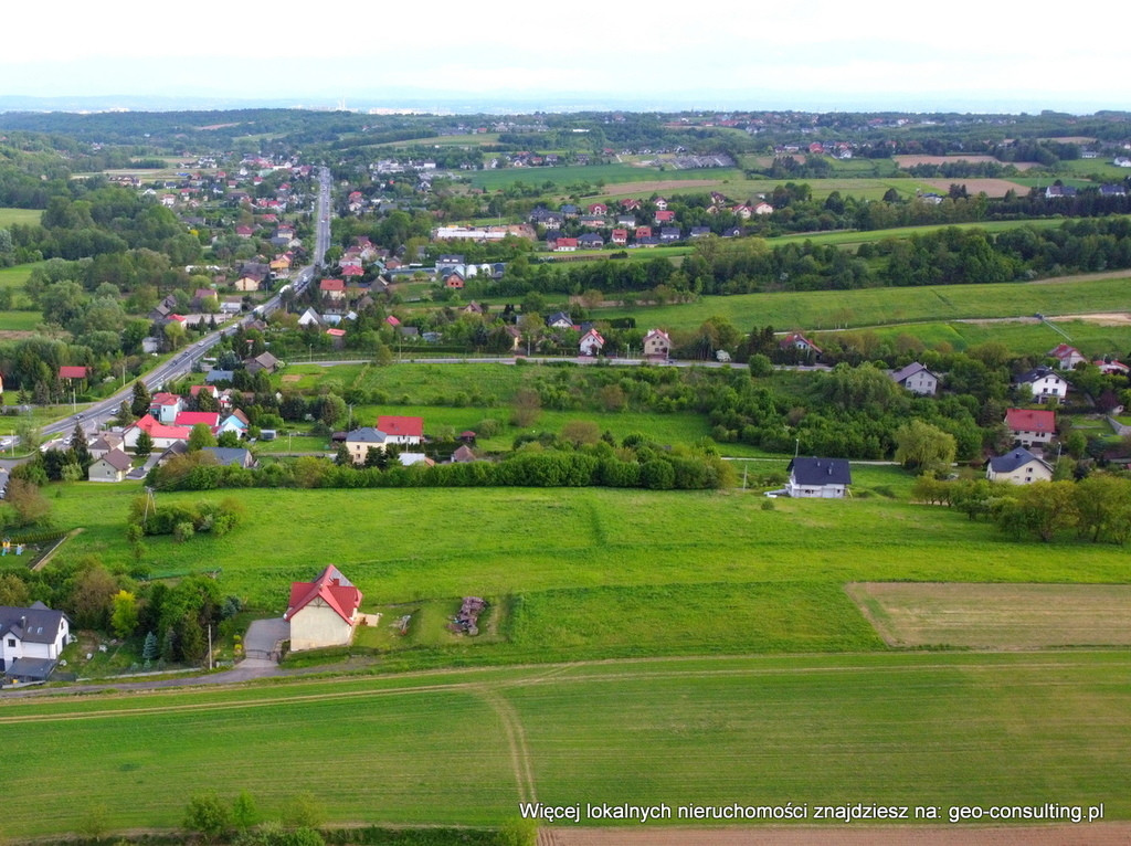 Działka Sprzedaż Michałowice Widokowa działka w Michałowicach 10,6a