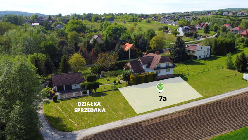 Działka Sprzedaż Niegoszowice Działka budowlana w Niegoszowicach II linia zabudowy