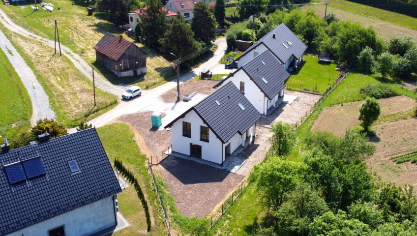 Dom Sprzedaż Zielonki Dom wolnostojący Przybysławice gm. Zielonki stan deweloperski