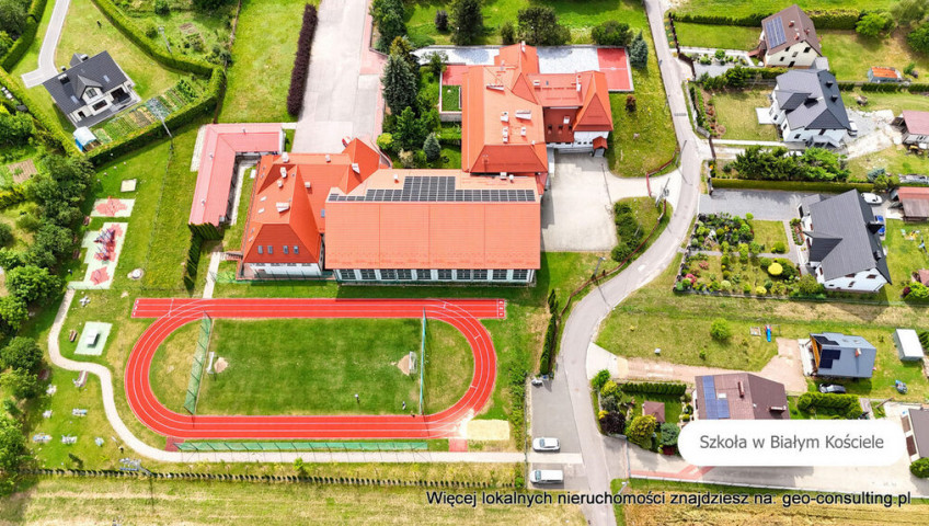 Dom Sprzedaż Biały Kościół Do sprzedania bliźniak stan surowy zamknięty - Biały Kościół gm. Wielka Wieś