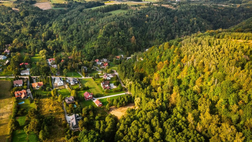 Działka Sprzedaż Zelków Unikalna lokalizacja - działka przy Dolinie Kluczwody!