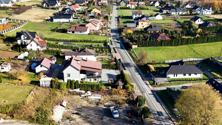Działka Sprzedaż Tomaszowice Działka 10a w Tomaszowicach pod Krakowem z pozwoleniem na budowę