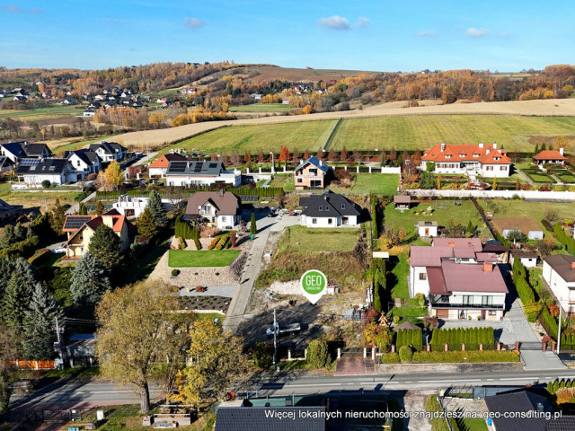 Działka Sprzedaż Tomaszowice Działka 10a w Tomaszowicach pod Krakowem z pozwoleniem na budowę