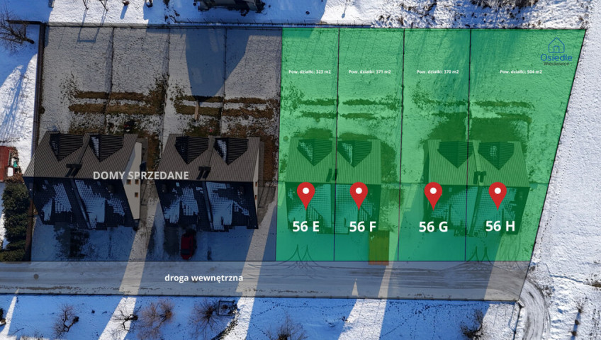 Inwestycja Więckowice Osiedle&nbsp;Więckowice - domy na sprzedaż przy ul. Słonecznej