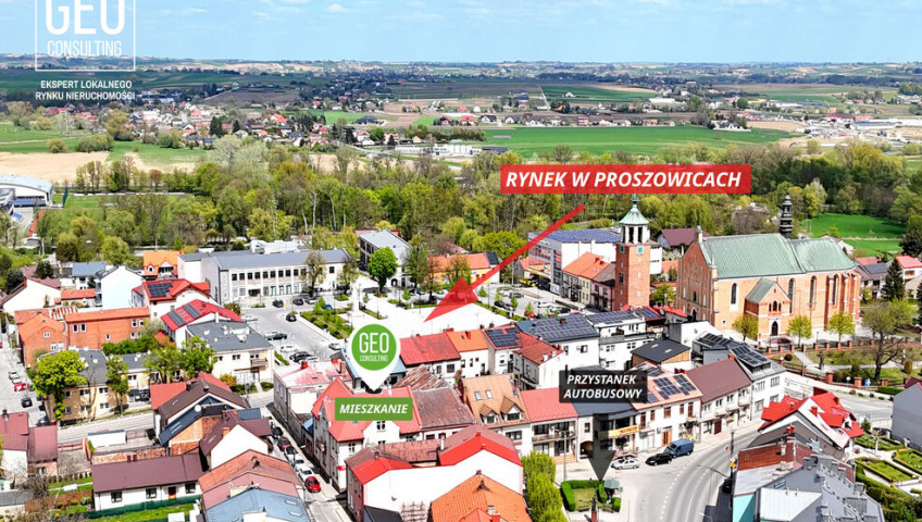 Mieszkanie Sprzedaż Proszowice Mieszkanie w centrum Proszowic przy samym rynku