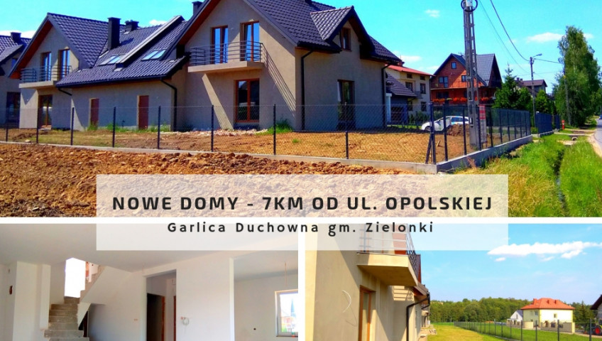 Dom Sprzedaż Garlica Duchowna Nowa inwestycja - gotowe domy - Garlica Duchowna gm. Zielonki