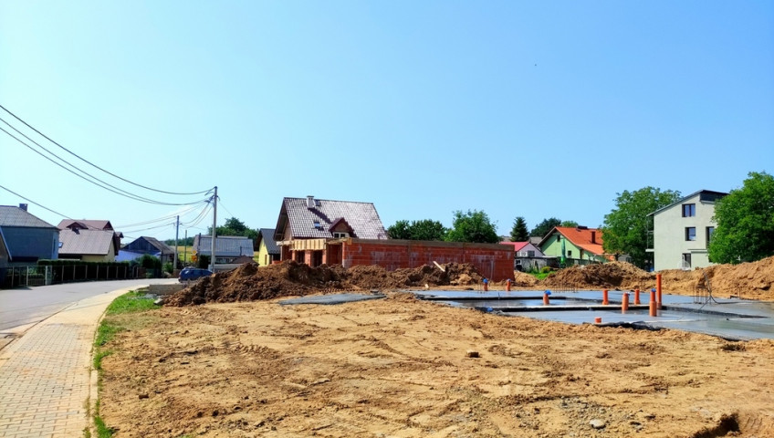 Dom Sprzedaż Biały Kościół Nowe domy zabudowa bliźniacza - Biały Kościół gm. Wielka Wieś