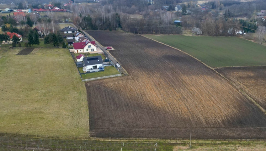 Działka Sprzedaż Sieborowice Działka w Sieborowicach 8a z dobrym dojazdem do Krakowa